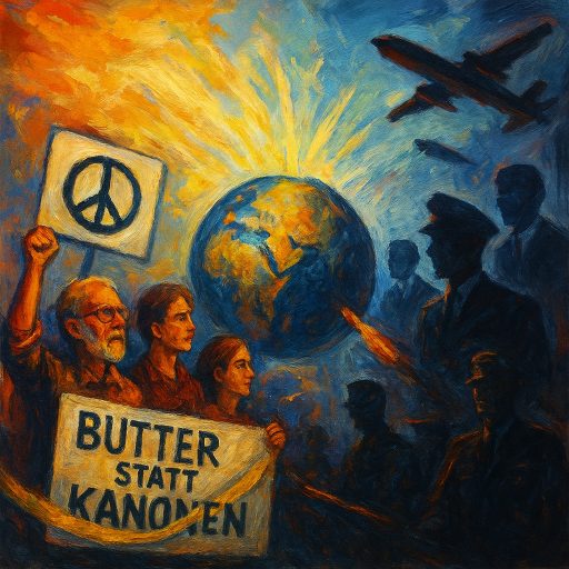 Ist der Bevölkerung bewusst, was das politische Großvorhaben „Kriegstüchtigkeit” bedeutet und welche Auswirkungen die damit verbundene Aufrüstung hat?&nbsp;|