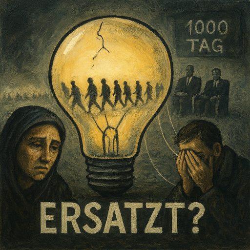 „… nach Berechnungen der Bundeswehr werden im Kriegsfall pro Tag 1000 Soldaten an der Front sterben …“&nbsp;|