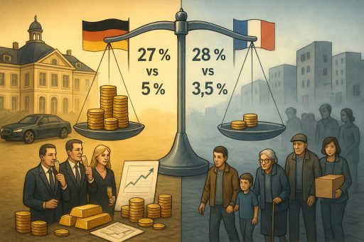 Ungleiche Vermögensverteilung. |&nbsp;Retelling.