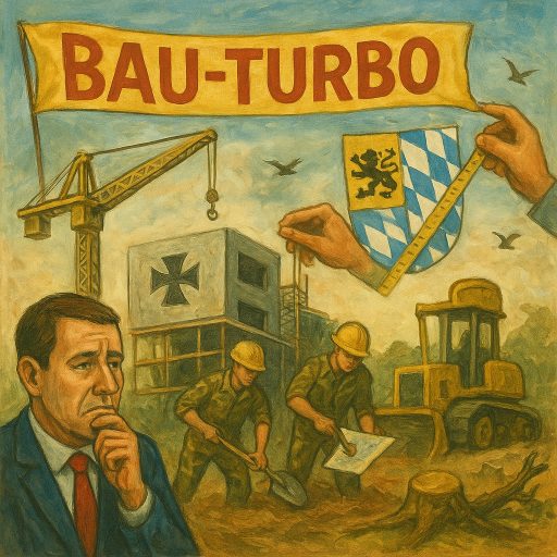 Baden-Württemberg lockert die Einhaltung gesetzlicher Vorschriften und Auflagen für Bauvorhaben der Bundeswehr.&nbsp;|