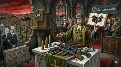 Die Kirche, die ich meine: friedfertig und&nbsp;pazifistisch.