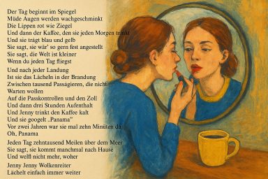 Sie sagt, dass sie manchmal nach Hause kommt und nicht mehr weiß, woher. | on this day in&nbsp;music