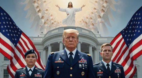 Trump: „Amerika bleibt, mit seinen gottgegebenen natürlichen Rechten … die größte und erfolgreichste Nation der Menschheitsgeschichte und die Heimat des Friedens auf&nbsp;Erden,“