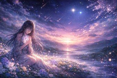 Am Himmel breiten sich deine Blüten in voller Blüte unendlich aus. Möge ein Regen aus leuchtenden Sternen auf die Welt herabfallen! | on this day in&nbsp;music