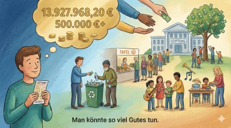 Was ich tun würde, wenn ich im Lotto gewinnen&nbsp;würde: